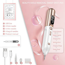 Load image into Gallery viewer, Skin Tag Remover, Skin Tag Removal Kit Tools with Home Usage USB Charging/30 Replaceable Device to Remove Skin Tags