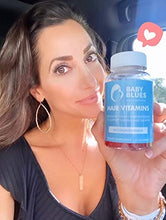 Load image into Gallery viewer, Baby Blues Postpartum Hair Loss Vitamins - Passion Fruit Gummies with Biotin, Collagen, & Folate