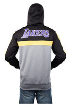 Load image into Gallery viewer, Ultra Game NBA Los Angeles Lakers Mens Soft Fleece Full Zip Jacket Hoodie, Team Color, X-Large