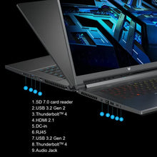 Load image into Gallery viewer, Acer Predator Triton 500 SE Gaming/Creator Laptop | 12th Gen Intel i9-12900H | GeForce RTX 3080 Ti | 16" WQXGA 240Hz G-SYNC Display | 32GB LPDDR5 | 1TB Gen 4x4 SSD | Killer Wi-Fi 6E | PT516-52s-99EL