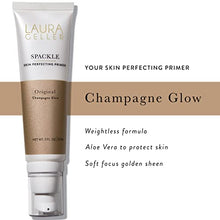 Load image into Gallery viewer, LAURA GELLER NEW YORK All Time Glow Kit (2 PC) - Spackle Super-Size Skin Perfecting Primer, Champagne Glow - Baked Natural Glow Highlighter, French Vanilla