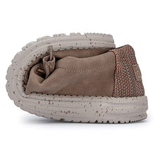 Load image into Gallery viewer, Hey Dude Men's Wally Recycled Leather Nut Size 11 | Men’s Shoes | Men's Lace Up Loafers | Comfortable & Light-Weight