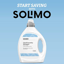 Load image into Gallery viewer, Solimo Amazon Brand Concentrated Liquid Laundry Detergent, Hypoallergenic, Free of Perfumes Clear of Dyes, 110 Loads, 82.5 Fl Oz