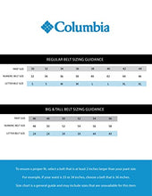 Load image into Gallery viewer, Columbia Men's Trinity Logo Belt-Casual Dress with Single Prong Buckle for Jeans Khakis , Brown, 34