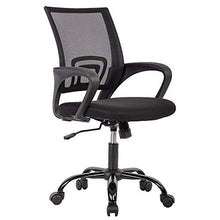 Load image into Gallery viewer, Office Chair Ergonomic Desk Chair Mesh Computer Chair Lumbar Support Modern Executive Adjustable Stool Rolling Swivel Chair for Back Pain, Black