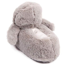 Load image into Gallery viewer, Womens Cute Penguin Animal Slippers Novelty Cozy Fuzzy Slippers Soft Plush Winter Warm House Shoes Grey