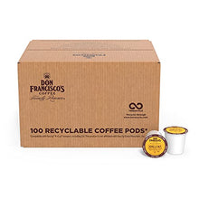 Load image into Gallery viewer, Don Francisco's Vanilla Nut Flavored Medium Roast Coffee Pods - 100 Count - Recyclable Single-Serve Coffee Pods, Compatible with your K-Cup Keurig Coffee Maker (Including 2.0)