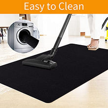 Load image into Gallery viewer, Office Chair Mat for Hardwood & Tile Floor, 55"x35" Computer Gaming Rolling Chair Mat, Under Desk Low-Pile Rug, Large Anti-Slip Floor Protector for Home Ofiice (Black)