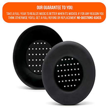 Load image into Gallery viewer, Large WC SweatZ Protective Headphone Ear Covers Made by Wicked Cushions | Fits Beats Studio 3 & 2 (Does Not Fit Beats Solo) / Bose QC35 & 35II / Bose 700 & More | Sweatproof & Washable (Lg, Black)