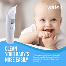 Load image into Gallery viewer, Watolt Baby Nasal Aspirator - Electric Nose Suction for Baby - Automatic Booger Sucker for Infants - Battery Powered Snot Mucus Remover for Kids Toddlers