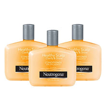 Load image into Gallery viewer, Neutrogena Exfoliating Healthy Scalp Clarify & Shine Conditioner for Oily Hair and Scalp, Anti-Residue Conditioner with Pink Grapefruit, Paraben & Phthalate-Free, Color-Safe, 12 Fl Oz (pack of 3)