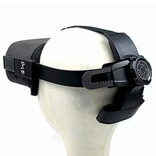 Load image into Gallery viewer, Linzhen Luxurious Adjustable VR Head Strap for Oculus Quest VR Headset Accessories (Leather)
