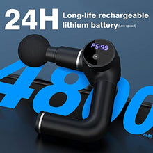 Load image into Gallery viewer, Massage Gun Deep Tissue Massager-Muscle Massage Gun for Athletes and the Elderly, Best Portable Foldable Neck Back Percussion Massage gun, Handheld Electric Massager for Muscle Relax & Pain Relief
