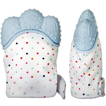 Load image into Gallery viewer, Teething Mittens for Babies with Baby Food Feeder Pacifier | Teether Set Perfect to Soothe Tender Gums | Fruit Feeder Pacifiers Safe Way to Introduce Solid Foods | Ideal Teething & First Baby Feeding