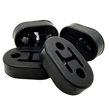Load image into Gallery viewer, Universal Heavy Duty Rubber, Exhaust Tail Pipe Mount Bushing, High Density Bracket Hanger, Insulator Material, Small Part Handles Great Jobs, Not-Easy-Dry-Rot (Pack of 4, 75 mm/2.8 IN)