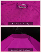 Load image into Gallery viewer, J.CARP Women's Packable Windbreaker Jacket, Super Lightweight and Visible, Outdoor Active Cycling Running Skin Coat, Purple L