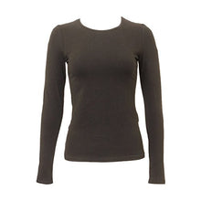 Load image into Gallery viewer, KIKI RIKI Wide Neck Long Sleeve Cotton Shell Style 14653 Ivory M