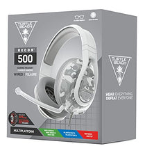 Load image into Gallery viewer, Turtle Beach Recon 500 Multiplatform Gaming Headset for Xbox Series X, Xbox Series S, Xbox One, PS5, PS4, PlayStation, Nintendo Switch, Mobile, & PC with 3.5mm - 60mm Dual Drivers, Memory Foam - White
