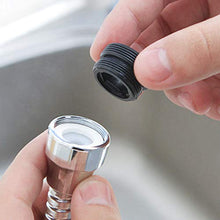 Load image into Gallery viewer, Hofumix Faucet Sprayer Water Sprayer Attachment 360°Rotating Lengthen Sprayer Hose Faucet Extension Attachment for Kitchen Sink Bathtub 2Pcs