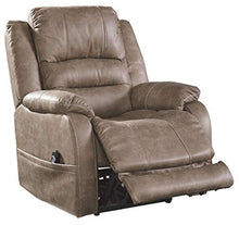 Load image into Gallery viewer, Signature Design by Ashley Barling Power Recliner Adjustable Headrest Mushroom