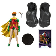 Load image into Gallery viewer, McFarlane Toys DC Multiverse The Dark Knight Returns Robin 7" Action Figure with Build-A Horse Parts & Accessories
