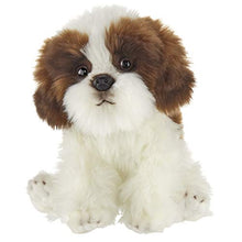 Load image into Gallery viewer, Bearington Bentley Plush Shih Tzu Dog Stuffed Animal, 13 Inch