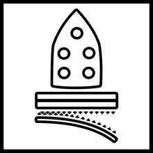 Load image into Gallery viewer, Einhell Power X-Change TE-OS 18/1 Li 6pcs of Abrasive Paper, Tool Only (Battery + Charger Not Included)