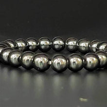 Load image into Gallery viewer, Bliss Creation Stone Bracelet Unisex Gemstone Bracelets 7",Handmade Bead Bracelet 8mm Gemstone Round Beads.… (Hemetite)