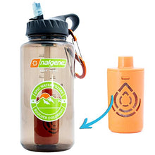 Load image into Gallery viewer, Epic Nalgene Outdoor OG | Water Bottle with Filter | Bottle + Filter Made In USA | Filtered Water Bottle | Travel Water Bottle | Water Purifier Camping Hiking Backpacking | BPA Free Water Bottle