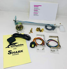 Load image into Gallery viewer, 1960 1961 1962 1963 Chevy Truck 6 Gauge GPS Dash Cluster Panel Set Tan