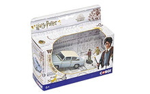 Load image into Gallery viewer, Corgi Harry Potter Flying Ford Anglia with Harry & Ron from The Chamber of Secrets 1:43 Diecast Display Model CC99725, Light Blue