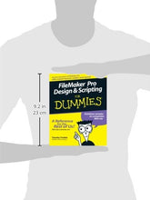 Load image into Gallery viewer, Filemaker pro Design & Scripting for Dummies