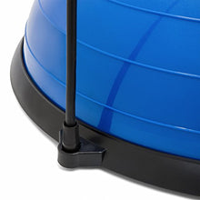 Load image into Gallery viewer, Best Choice Products Yoga Balance Trainer Exercise Ball for Arm, Leg, Core Workout w/Pump, 2 Resistance Bands, Blue