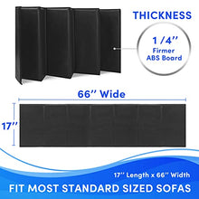 Load image into Gallery viewer, Couch Cushion Support for Sagging Seat, Under Couch Support Board, Saggy Sofa Cushion Support, Firmer ABS Board Cushion Support, Thicker Furniture Couch Slats Seat Saver, 17x66 inch