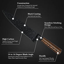 Load image into Gallery viewer, Knife Set,12-Piece Kitchen Knife Set with Wooden Block,Professional Chef Knife Sets with steak knives,High Carbon German Stainless Steel Knife with Japanese Designed Wooden Pattern Stainless Handle