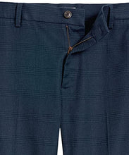 Load image into Gallery viewer, Amazon Brand - Goodthreads Men's Skinny-Fit Wrinkle Free Dress Chino Pant, Navy Glen Plaid, 40W x 36L