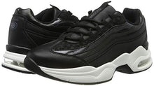 Load image into Gallery viewer, Dockers by Gerli Women's 45ol201 Low-Top Sneakers, Black Schwarz Multi 110, 3.5 UK