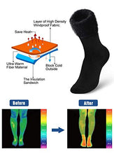 Load image into Gallery viewer, Bymore 2 Pairs Thermal Socks for Men,Heated Socks for Women, Warm Thick Winter Socks Insulated Cold Weather