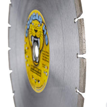 Load image into Gallery viewer, Delta Diamond Cougar HS 14-Inch Concrete Saw Diamond Blade 10-Pack, Segmented, Premium, General Purpose Cutting Masonry, Pavers, Brick, Block & Similar 10pcs