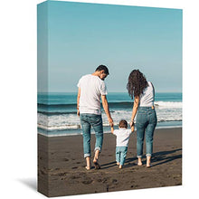 Load image into Gallery viewer, EasyRota Create Personalized Wall Art with Your Photo on Canvas - Custom Canvas Prints for Family - Personalized Canvas Pictures for Wall to Print Framed (8" X 10")