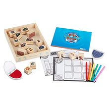 Load image into Gallery viewer, Melissa & Doug PAW Patrol Wooden Stamps Activity Set with Markers, Activity Pad (25 Pieces)