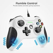 Load image into Gallery viewer, VOYEE Controller for Xbox One, Wired Enhanced Controller for Microsoft Xbox One/X/S/Elite (White)