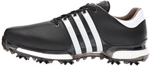 Load image into Gallery viewer, adidas Men's TOUR 360 2.0 Golf Shoe, Core Black/White, 8 M US