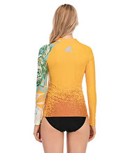 Load image into Gallery viewer, ADOREISM Womens Long Sleeve Rash Guard Compression UPF 50+ Swim Shirts Surf Swimsuit Top(King Kong,S)