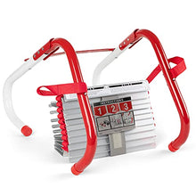 Load image into Gallery viewer, Kidde Fire Escape 2-Story Ladder, Escape Ladder, 13-Foot Anti-Slip Rungs, Rope Ladder