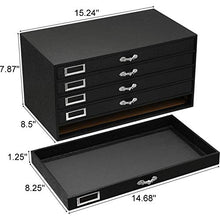 Load image into Gallery viewer, 5 Tray Jewelry Gemstone Bead Organizer Storage Case