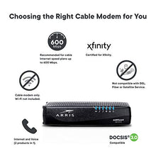 Load image into Gallery viewer, ARRIS Surfboard SBV3202 DOCSIS 3.0 Cable Modem, Certified for Xfinity Internet & Voice