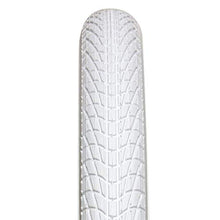 Load image into Gallery viewer, 20 Inch Bike Tire Packages for Kids and BMX Tires. Fits 20x1.75 Bike Tube , Tire, Rims, Front or Rear Wheels. Includes Tire Tools. With or Without Tubes. 1 Pack or 2 Pack. WHITE (2 Tires - No Tubes)