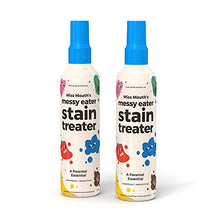 Load image into Gallery viewer, Hate Stains Co. Stain Remover for Clothes - Non-Toxic Laundry Stain Remover Spray for Baby & Kids - Messy Eater Spot Cleaner for Clothing, Fabric, Carpet (120ml, 4 oz Spray Bottles, 2 Pack)