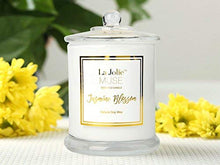 Load image into Gallery viewer, LA JOLIE MUSE Jasmine Scented Candle, Gift for Women, Natural Soy Wax, 65 Hours Burn Fine Home Fragrance, Glass Jar Candles